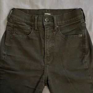 Express Black Skinny Jeans
